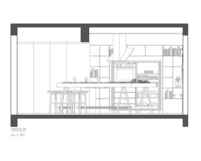 廚房設計，開放式廚房，開放式廚房實驗室