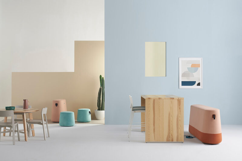 未來工作方式—Hightower係列北歐風辦公家具設計