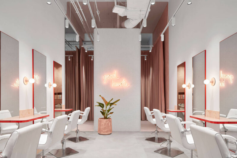 墨爾本CBD裏的BLOW 美發沙龍