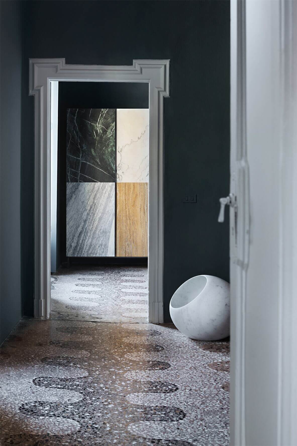 商業空間,大理石用品專賣店,米蘭,時尚空間設計,意大利石材品牌Salvatori,大理石家具