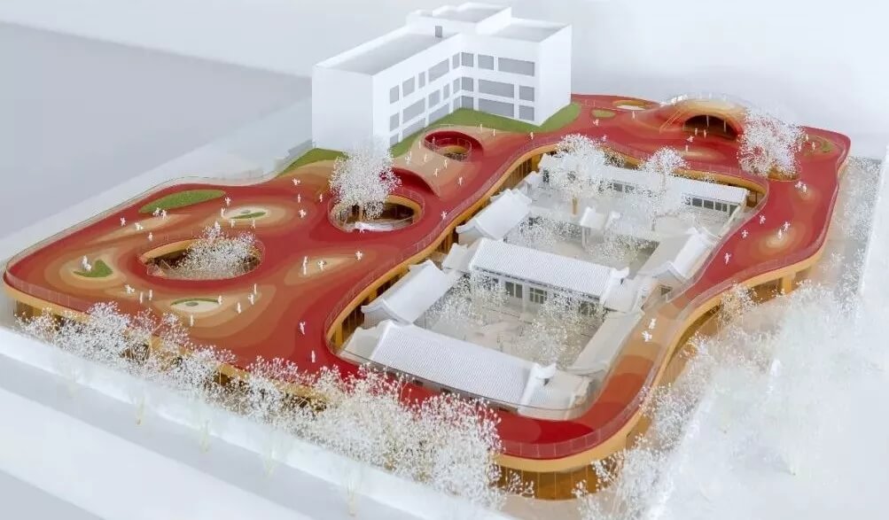 MAD,馬岩鬆建築事務所,幼兒園設計,北京,四合院改造,幼兒園改造設計