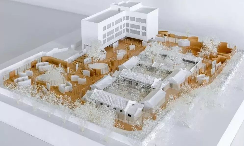 MAD,馬岩鬆建築事務所,幼兒園設計,北京,四合院改造,幼兒園改造設計