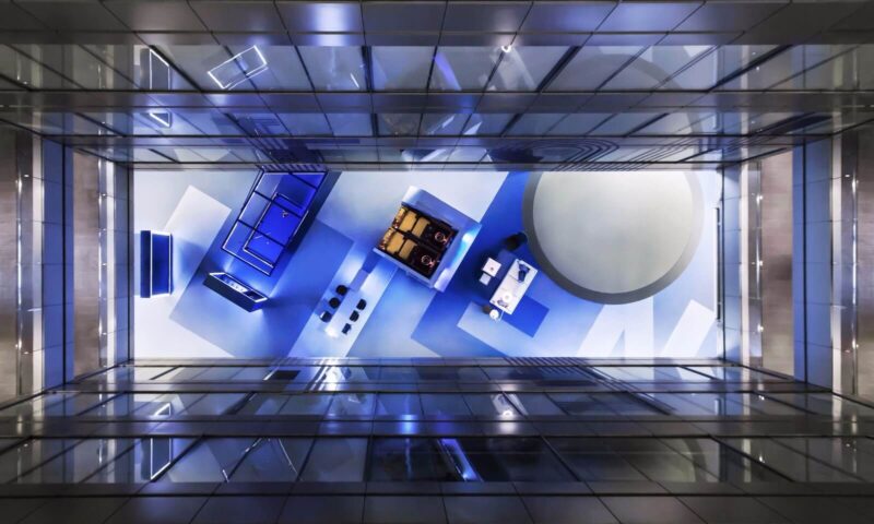 台灣306m²如KTV般的Light up辦公室