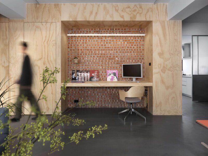 兩冊空間 | 台北緊湊型翁宅-Does More with Less