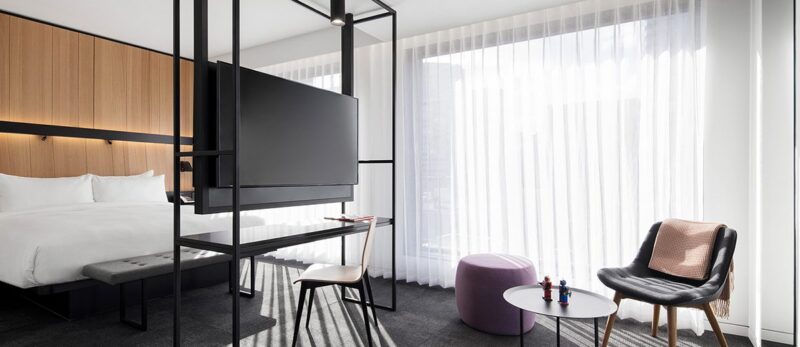 蒙特利爾Monville酒店極簡風格設計