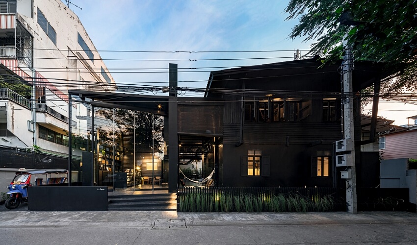 設計酒店,青年旅社設計,泰國青旅,住宅改造