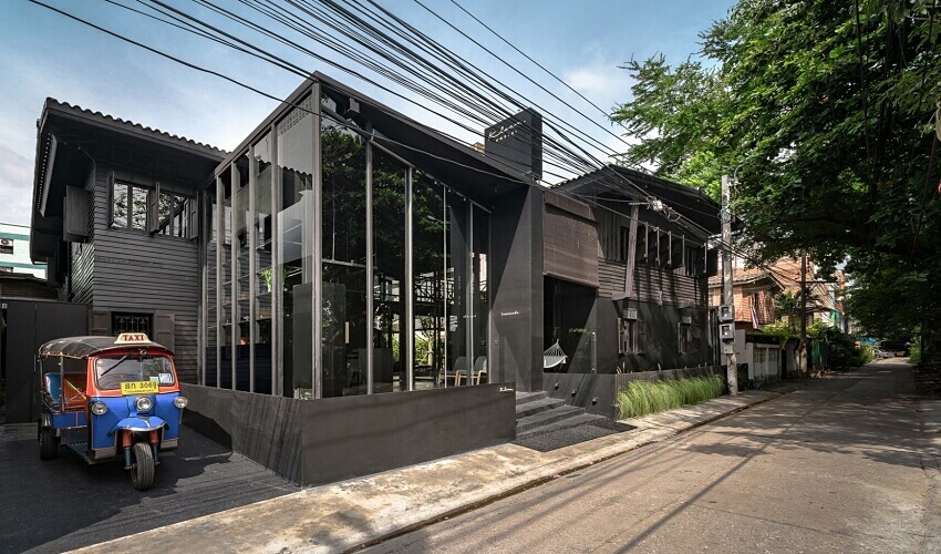 設計酒店,青年旅社設計,泰國青旅,住宅改造