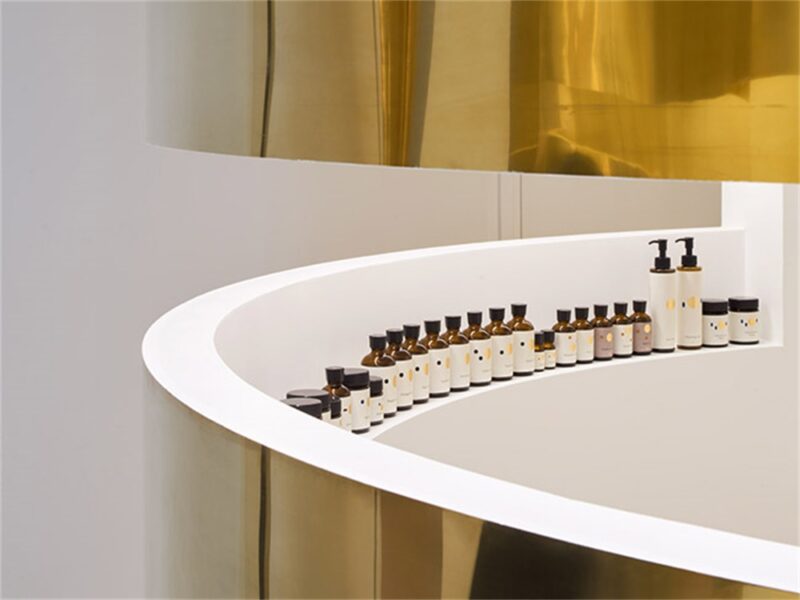 巴黎日本化妝品品牌en精品店設計