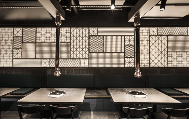 餐飲空間，韓式烤肉餐廳設計，韓國料理，悉尼，國外餐廳設計