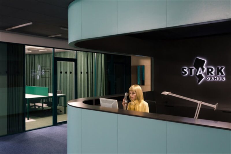 明斯克Stark Games遊戲公司辦公室設計