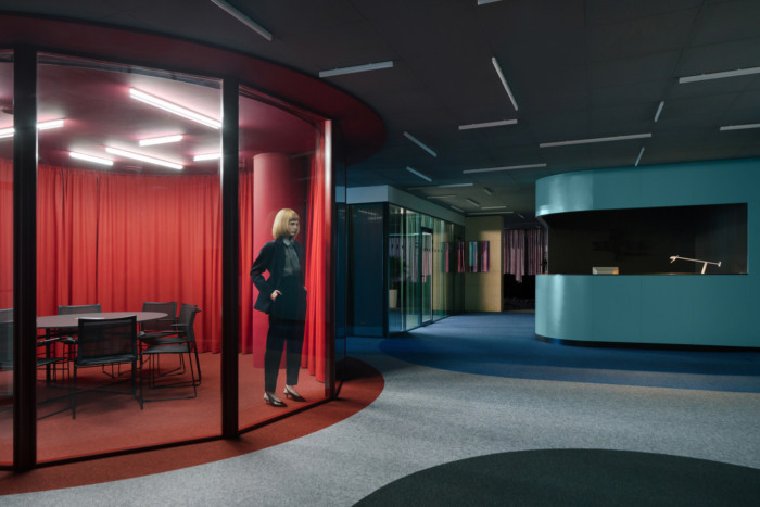 辦公室設計,現代風格辦公空間,遊戲公司辦公室設計,色彩構成,國外辦公室設計