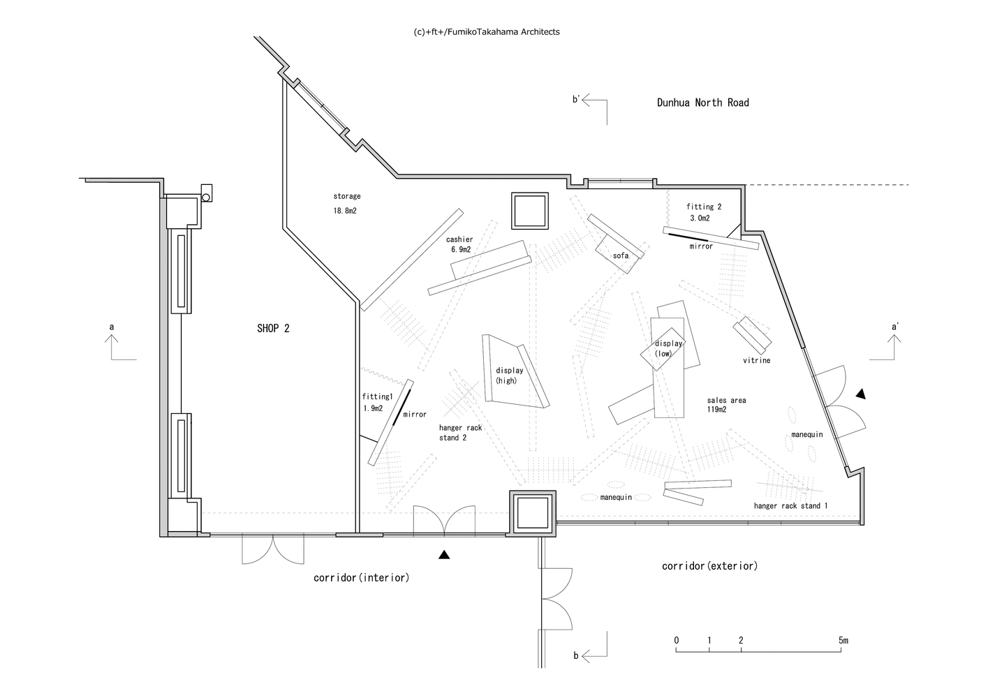 商業空間,Christian Dada台北旗艦店,時裝品牌專賣店,服裝店設計