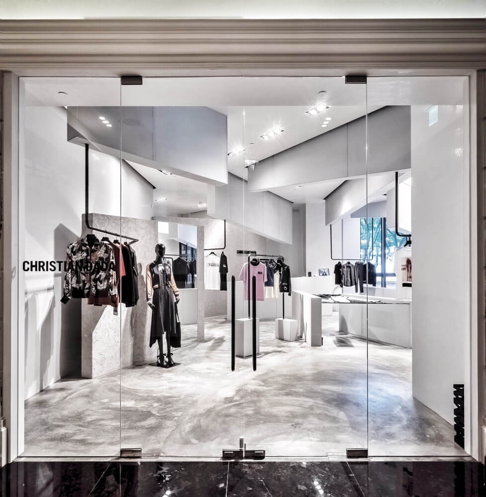 商業空間，Christian Dada台北旗艦店，時裝品牌專賣店，服裝店設計