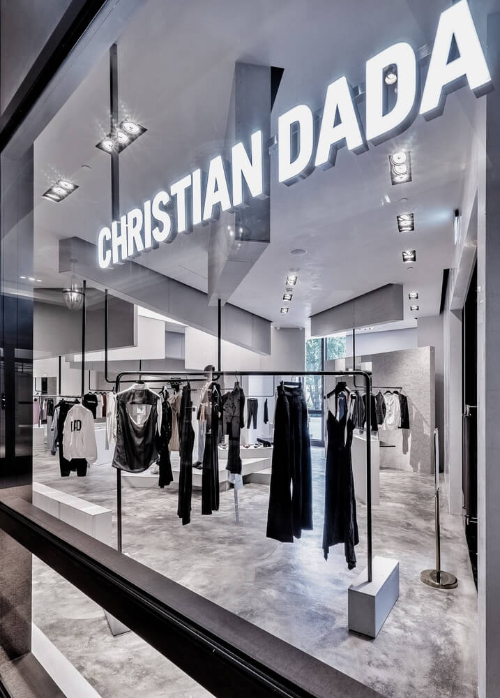 商業空間,Christian Dada台北旗艦店,時裝品牌專賣店,服裝店設計