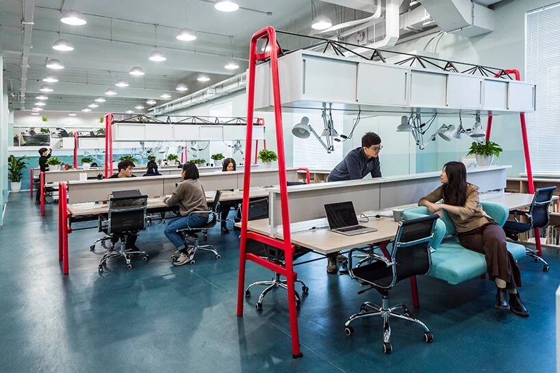 辦公空間，辦公室設計，生態辦公室，北京辦公室設計，北京樂平辦公室，眾建築