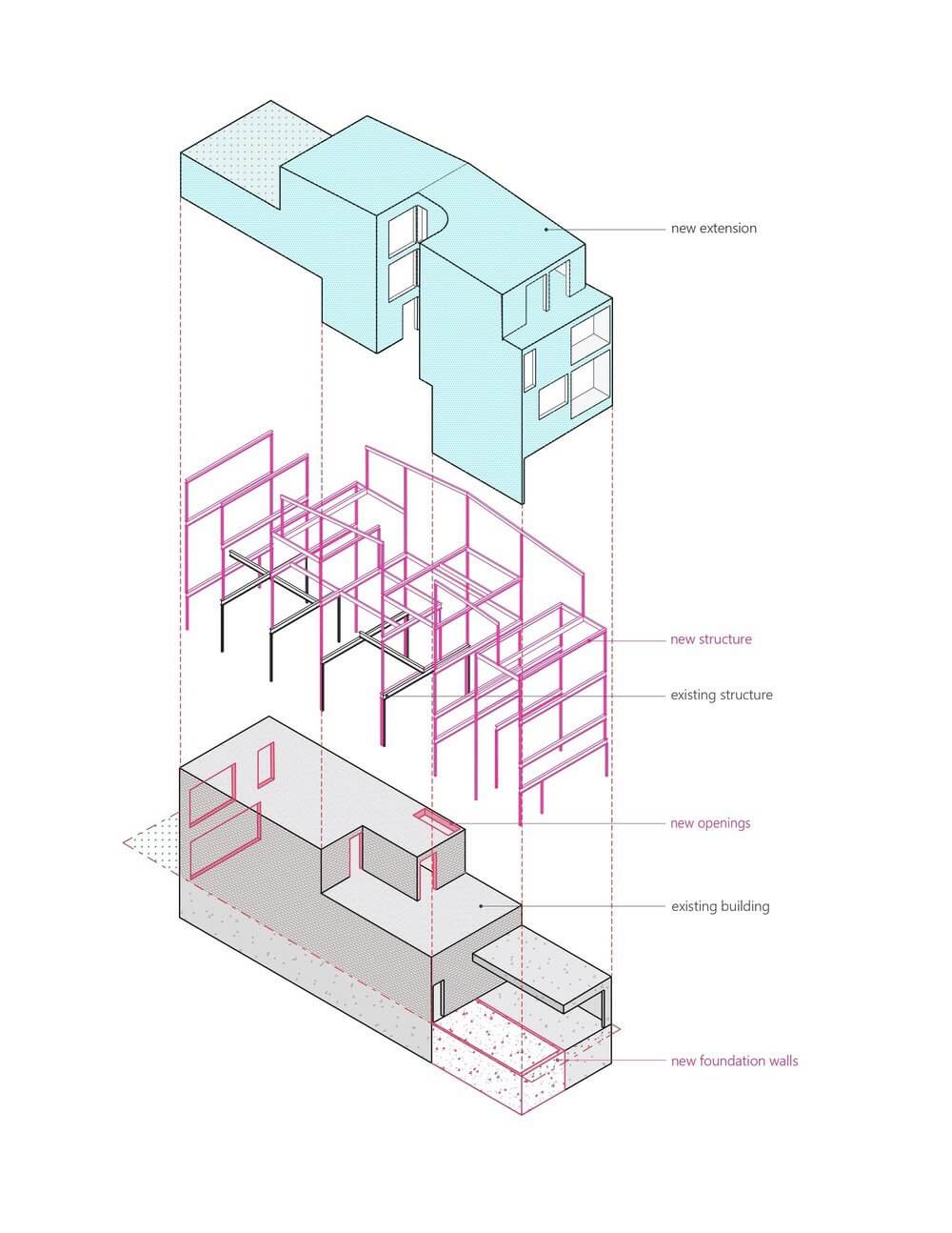 改造空間,商住兩用,住宅空間,現代簡約風格,國外改造
