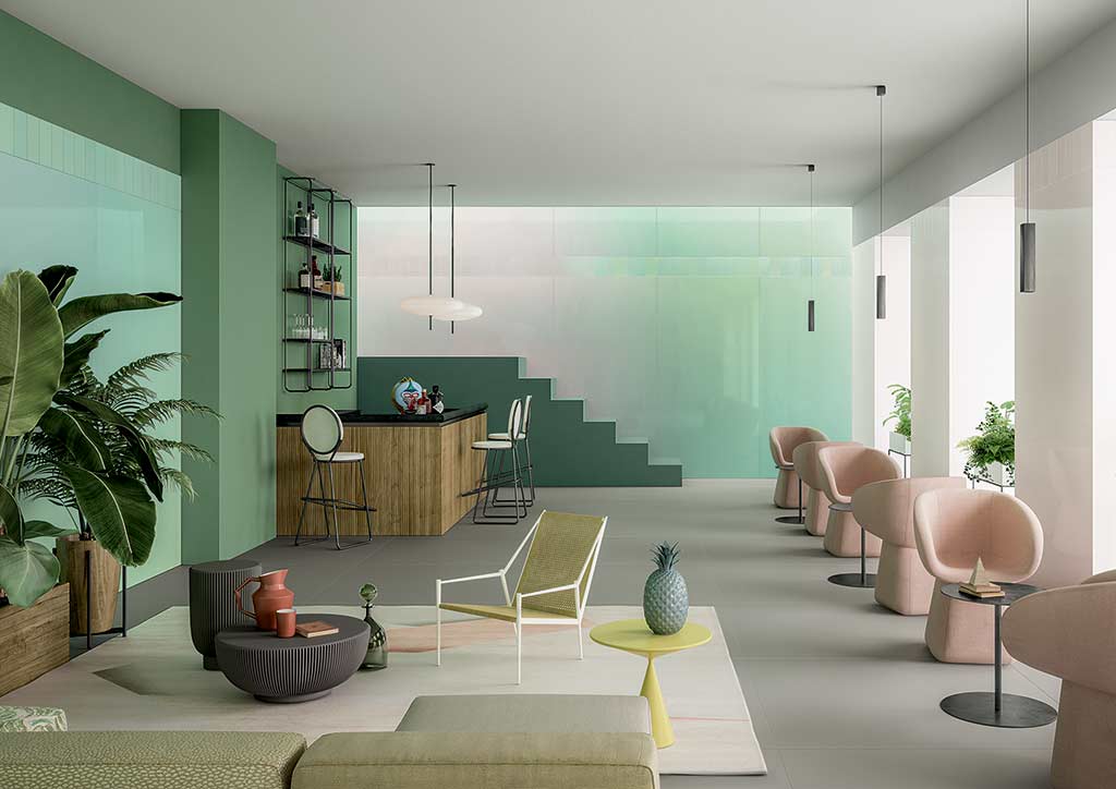 商業空間,材料設計,設計瓷磚,意大利陶瓷品牌CEDIT