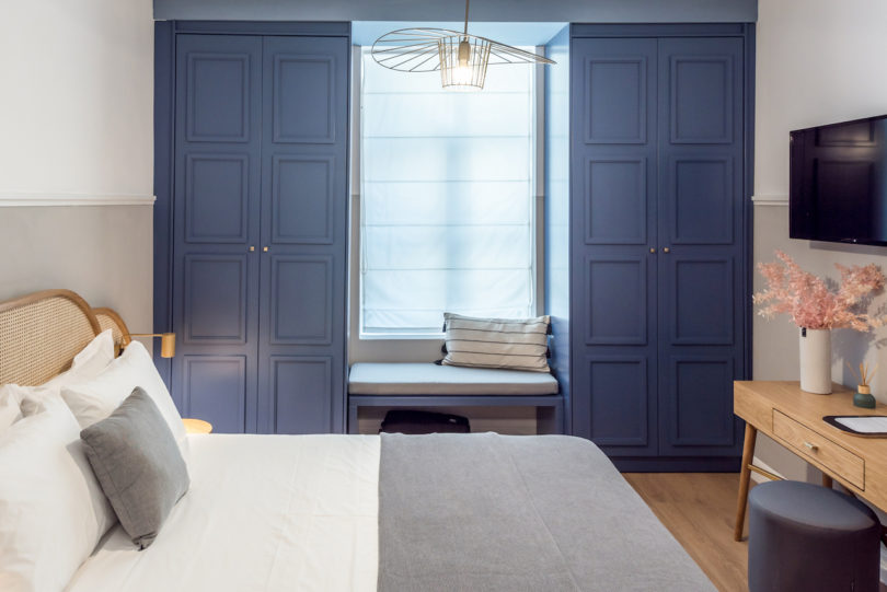 改造空間,住宅改造酒店設計,希臘小旅館設計,酒店空間