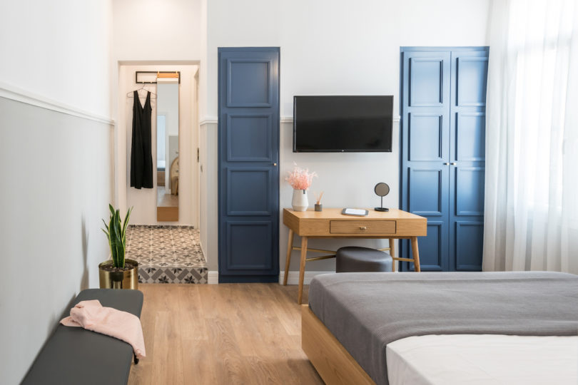 改造空間,住宅改造酒店設計,希臘小旅館設計,酒店空間