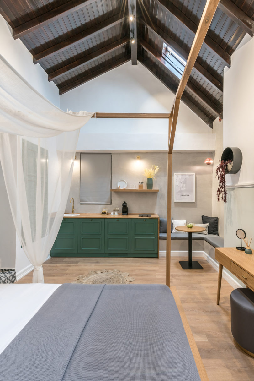 改造空間,住宅改造酒店設計,希臘小旅館設計,酒店空間