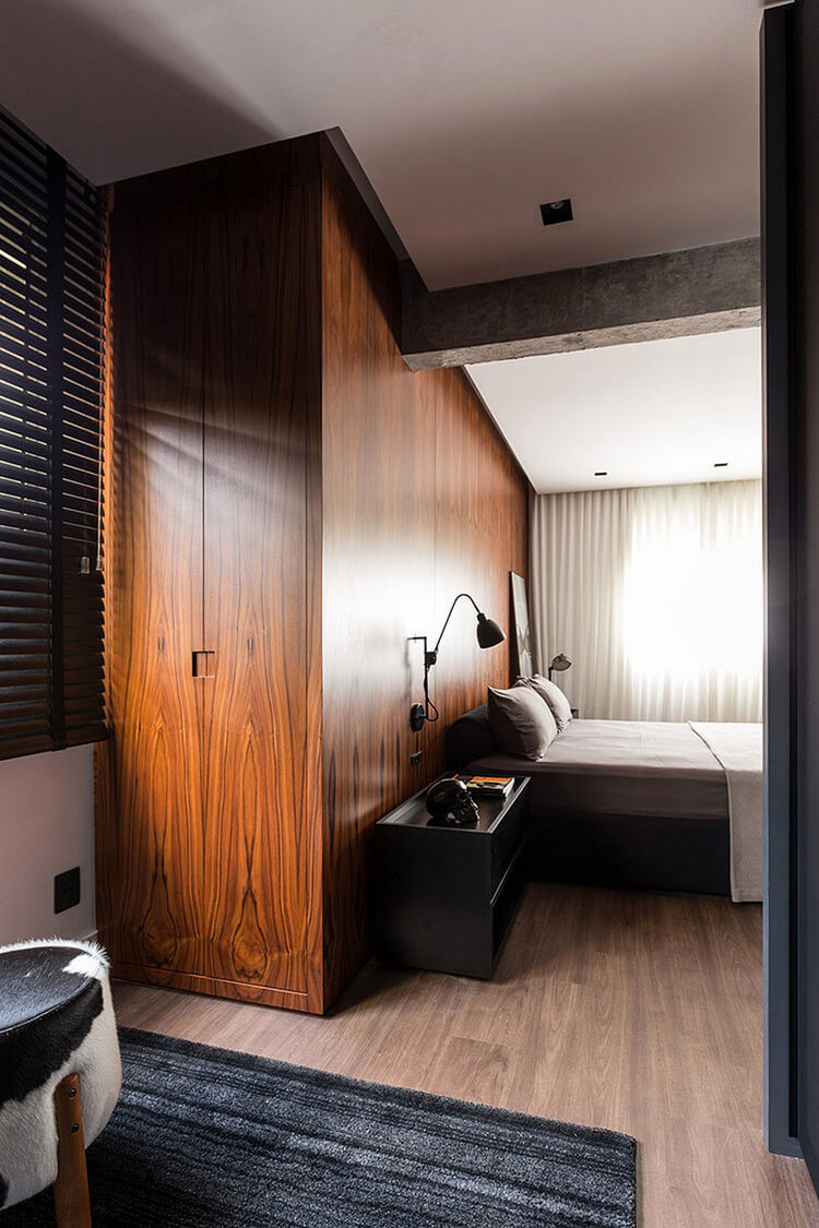 住宅空間,巴西,現代風格,型男公寓設計