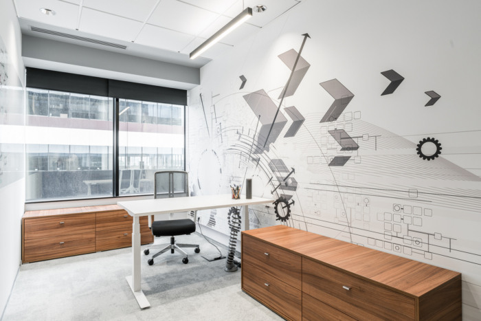 辦公空間，現代風格，波蘭，谘詢管理辦公室，國外辦公室設計