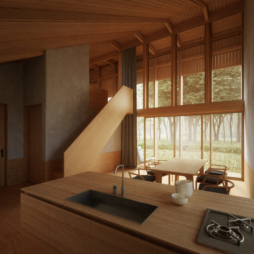 住宅空間,建築設計,生態住宅,花園住宅