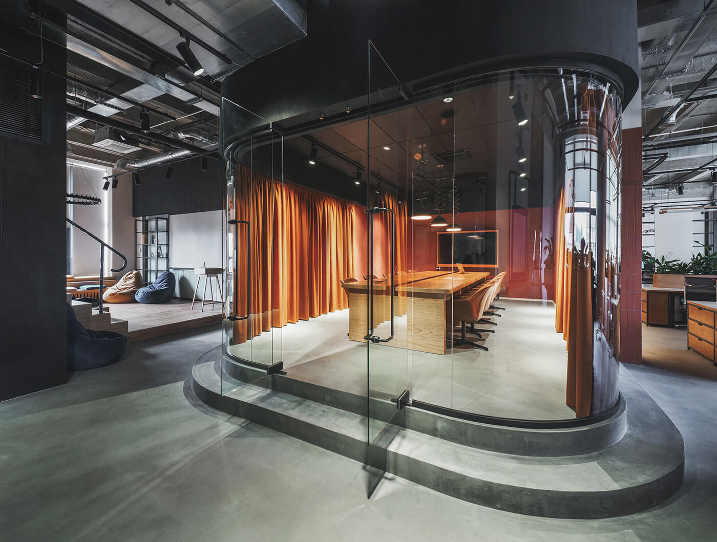 辦公空間,包豪斯風,俄羅斯,IT辦公室,國外辦公室