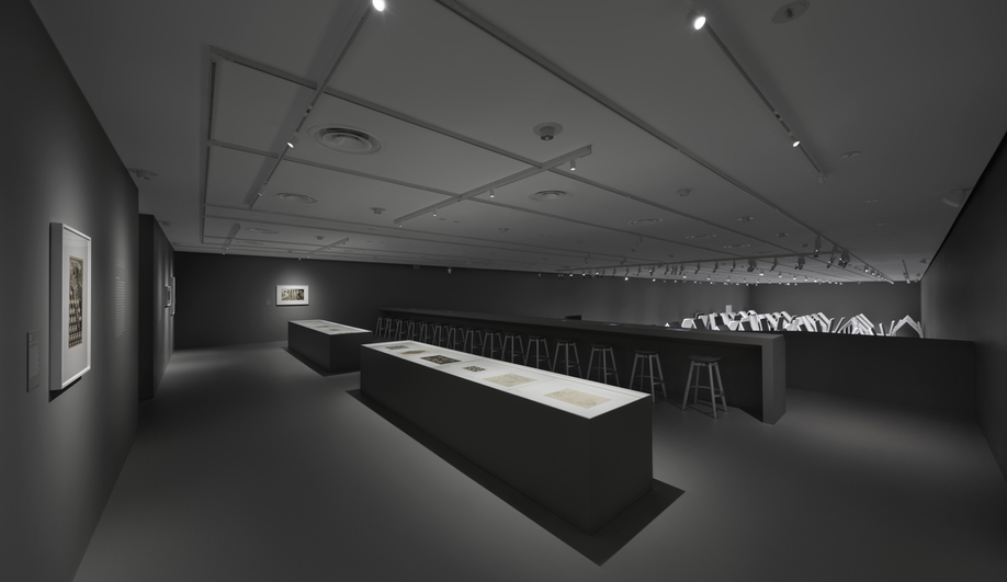 兩個世界之間,Escher x nendo,維多利亞美術館,展廳設計,美術館展廳