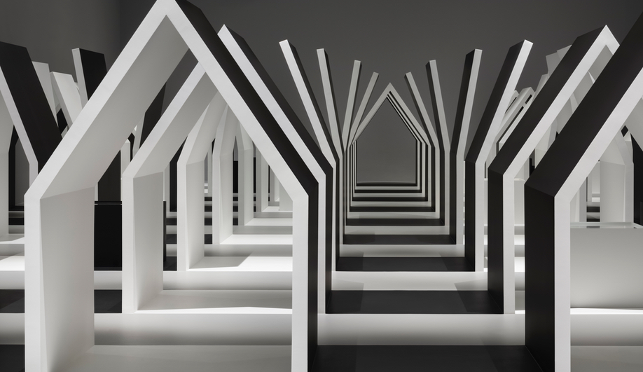 兩個世界之間，Escher x nendo，維多利亞美術館，展廳設計，美術館展廳