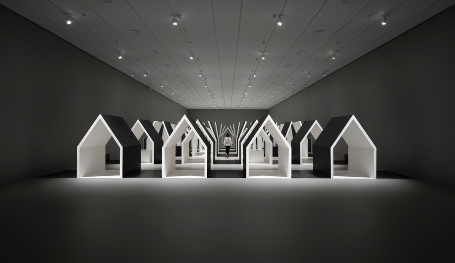 兩個世界之間,Escher x nendo,維多利亞美術館,展廳設計,美術館展廳