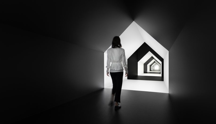 兩個世界之間,Escher x nendo,維多利亞美術館,展廳設計,美術館展廳