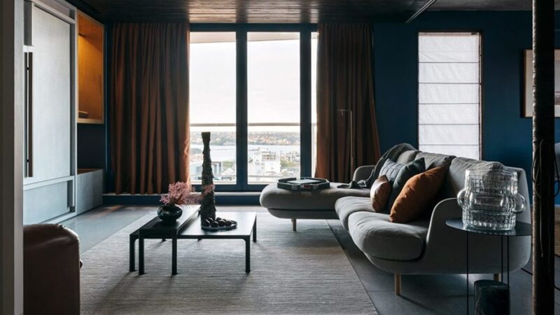 悉尼這間時髦公寓有著豐富和強大的室內功能