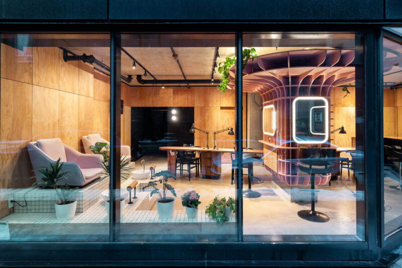 2019珊瑚橘，加拿大D’ESTHÉTIQUE美容沙龍設計