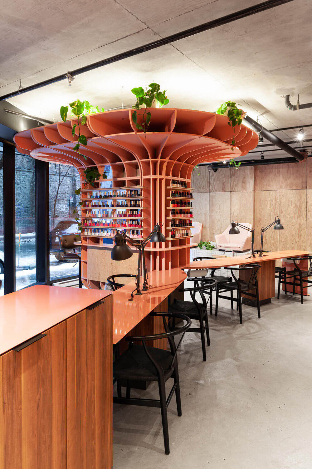 商業空間設計,國外設計,沙龍,加拿大空間設計