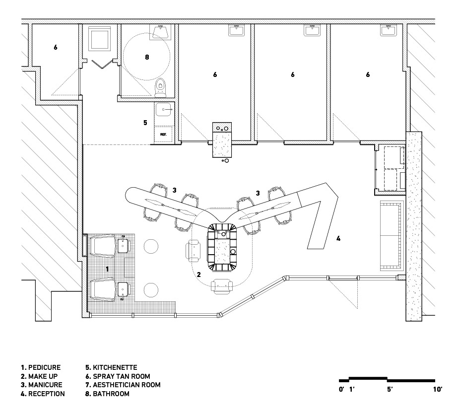商業空間設計,國外設計,沙龍,加拿大空間設計