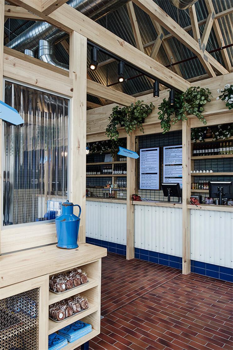 澳大利亞餐廳,連鎖餐廳,國外餐廳設計,板棚,餐飲空間