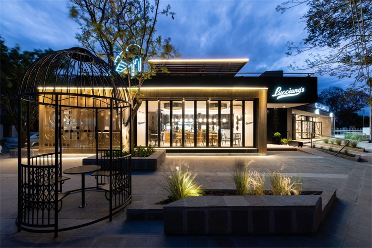 餐飲空間,冰淇淋旗艦店,阿根廷,FERRO & ASSOC.