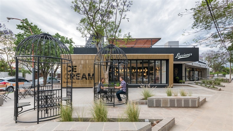 商業空間,冰淇淋旗艦店,阿根廷,FERRO & ASSOC.