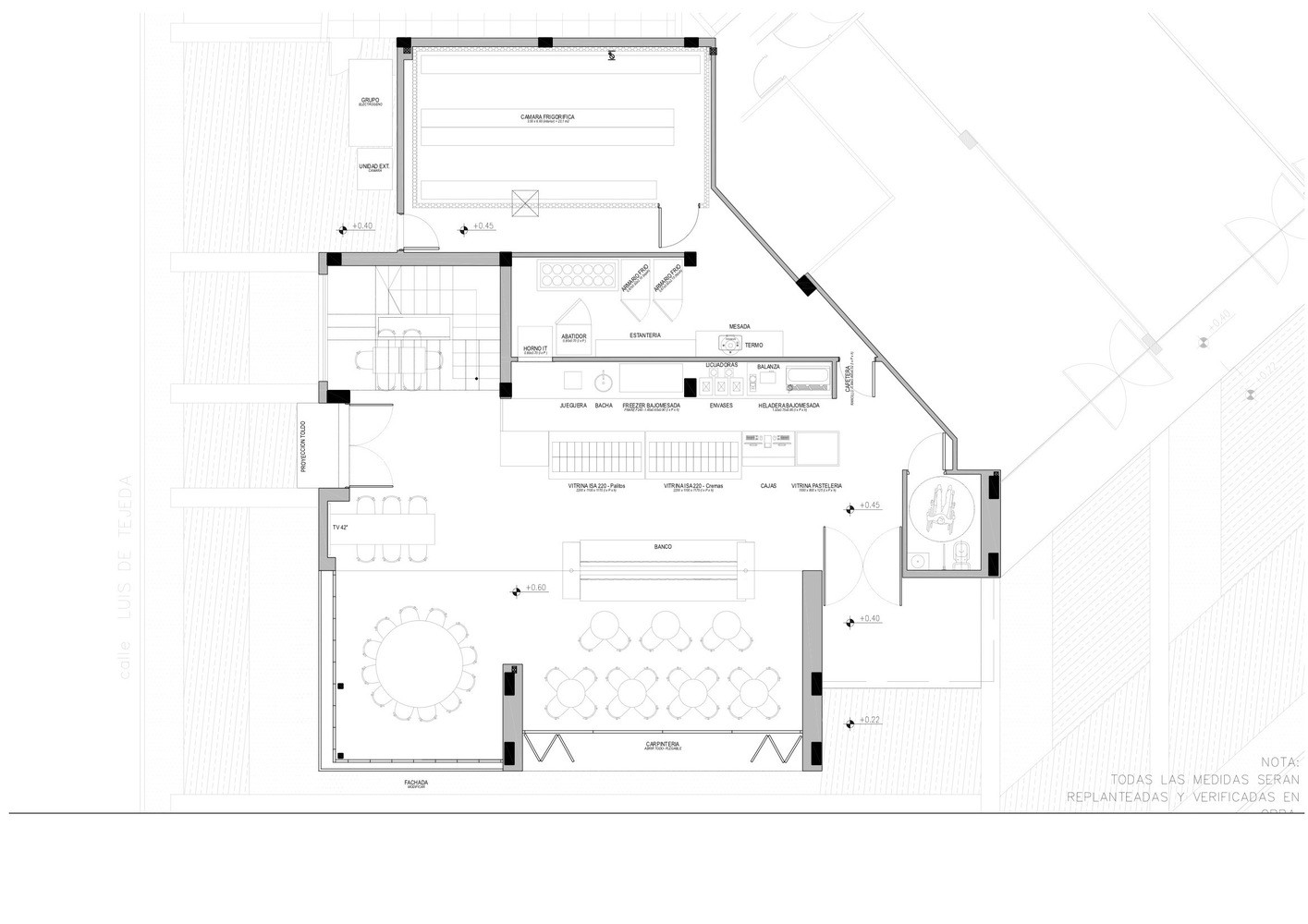 餐飲空間,冰淇淋旗艦店,阿根廷,FERRO & ASSOC.