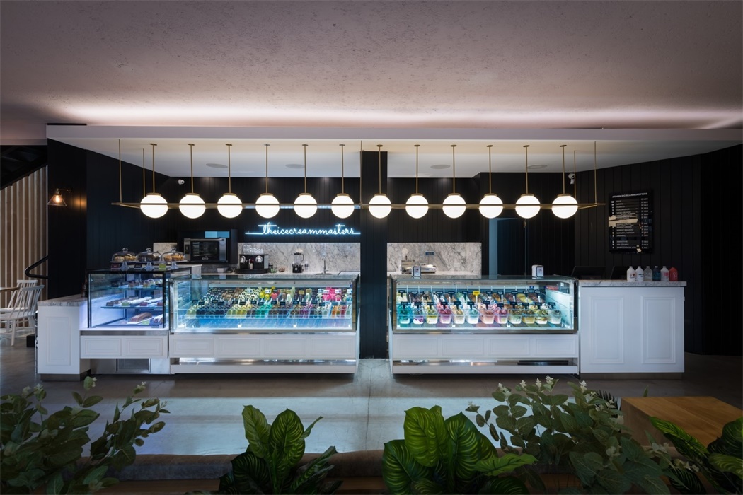 餐飲空間,冰淇淋旗艦店,阿根廷,FERRO & ASSOC.