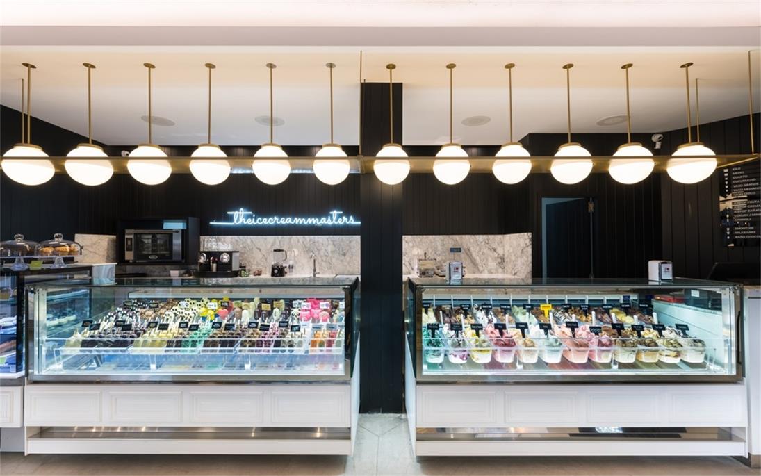餐飲空間,冰淇淋旗艦店,阿根廷,FERRO & ASSOC.