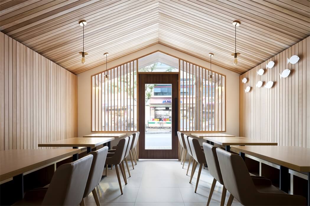 餐飲空間，餐廳設計，小型餐廳，國外餐廳設計，韓國釜山