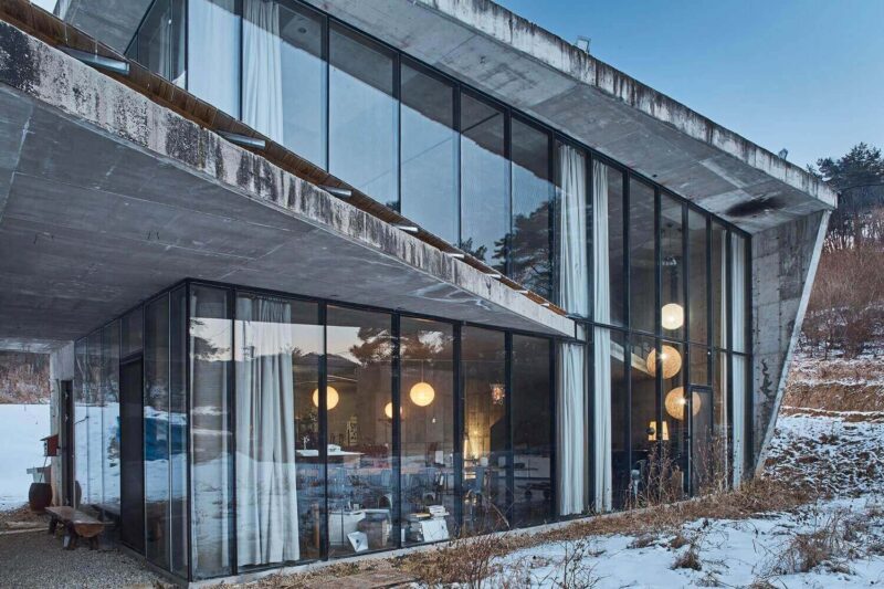 人與自然的交流場所，韓國Vila Calando住宅