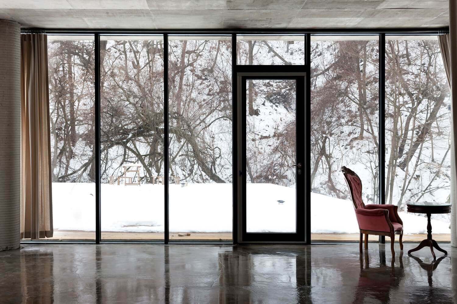 韓國室內設計,郊區建築,住宅空間,國外室內設計,人與自然