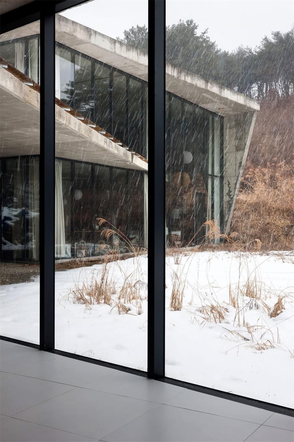 韓國室內設計,郊區建築,住宅空間,國外室內設計,人與自然