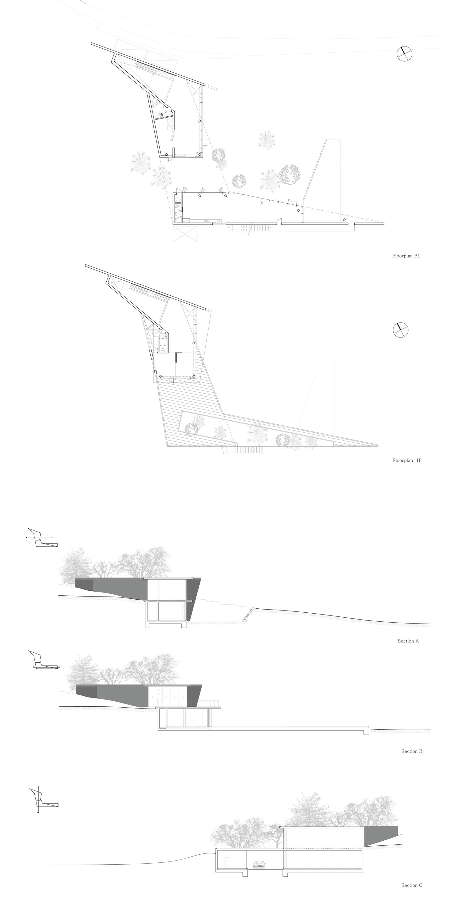 韓國室內設計,郊區建築,住宅空間,國外室內設計,人與自然