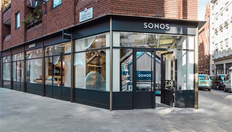 商業空間，零售體驗店，倫敦，Sonos