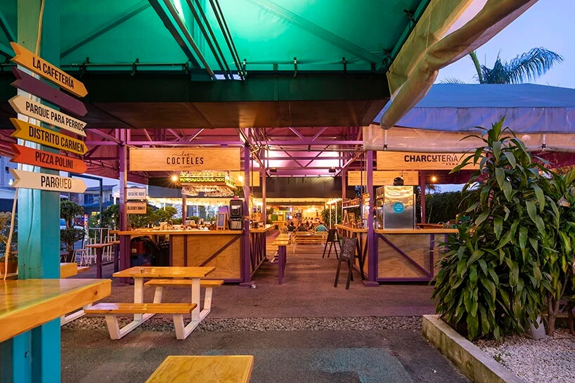 國外設計,餐飲空間,國外餐飲設計,國外餐飲空間,美食市場