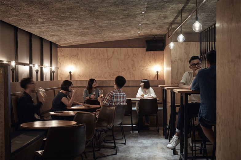 餐飲空間，酒吧設計，台灣設計，金色三麥啤酒